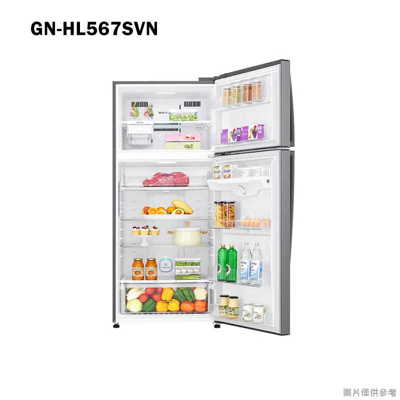 LG樂金【GN-HL567SVN 】525公升變頻雙門冰箱 星辰銀(含標準安裝)