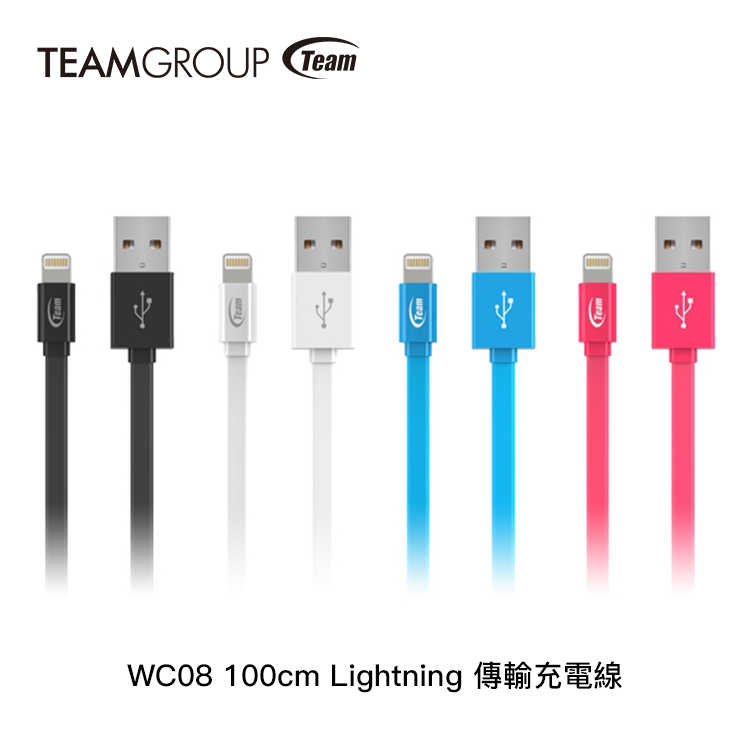 【94號鋪】十銓 TeamGroup WC08 Lightning 1M 蘋果認證【4色】