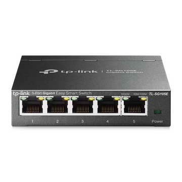 TP-Link TL-SG105E 5埠 Gigabit 簡易智慧型交換器 路由器