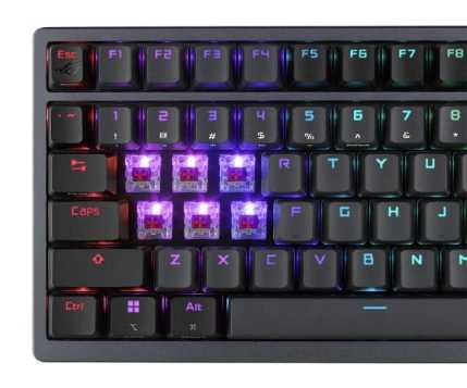 ASUS 華碩 ROG AZOTH RD 紅軸電競無線鍵盤 (中文鍵盤)