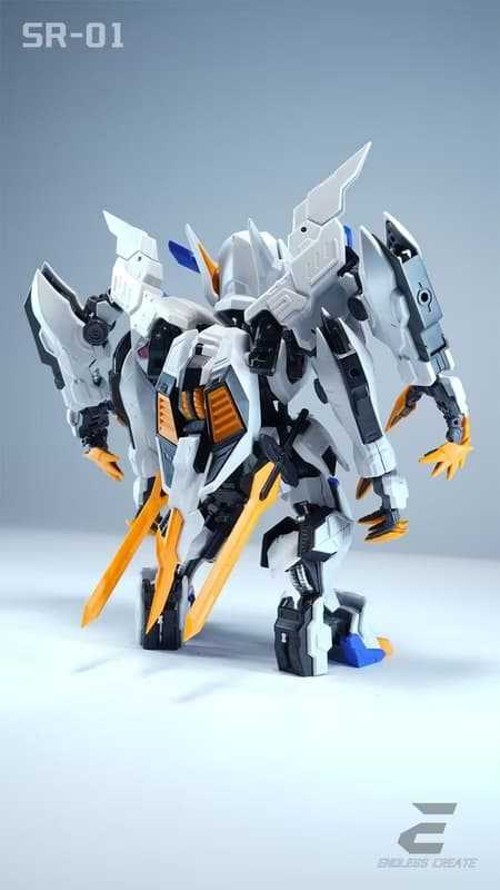 G3月 EC模型 SR-01 修羅道 白鬼 Byaki MGSD 巴耶力 組裝模型 116