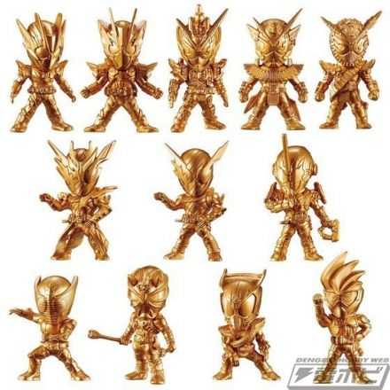 【誥誥玩具箱】特價現貨 代理版 盒玩 假面騎士 大全套 金色公仔 GOLD FIGURE 03 中盒16入