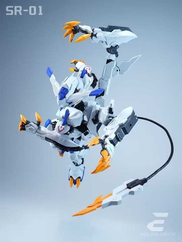 G3月 EC模型 SR-01 修羅道 白鬼 Byaki MGSD 巴耶力 組裝模型 116