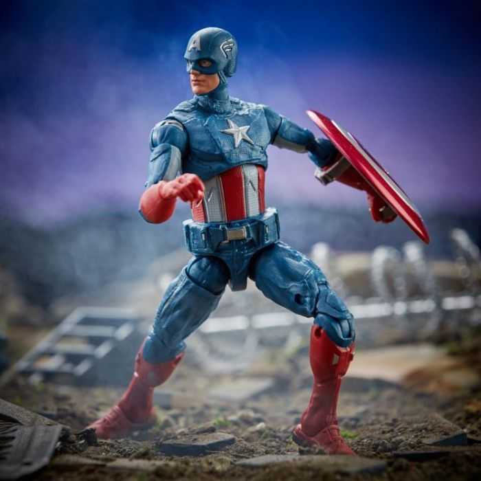 【誥誥玩具箱】特價現貨 Hasbro 孩之寶 傳奇6吋 復仇者聯盟4 美國隊長 Captain America