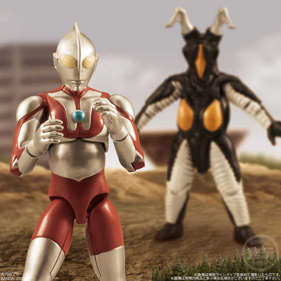 【誥誥玩具箱】現貨 BANDAI 盒玩 掌動 SHODO ウルトラマンＶＳ 超人力霸王 01+02 全2款