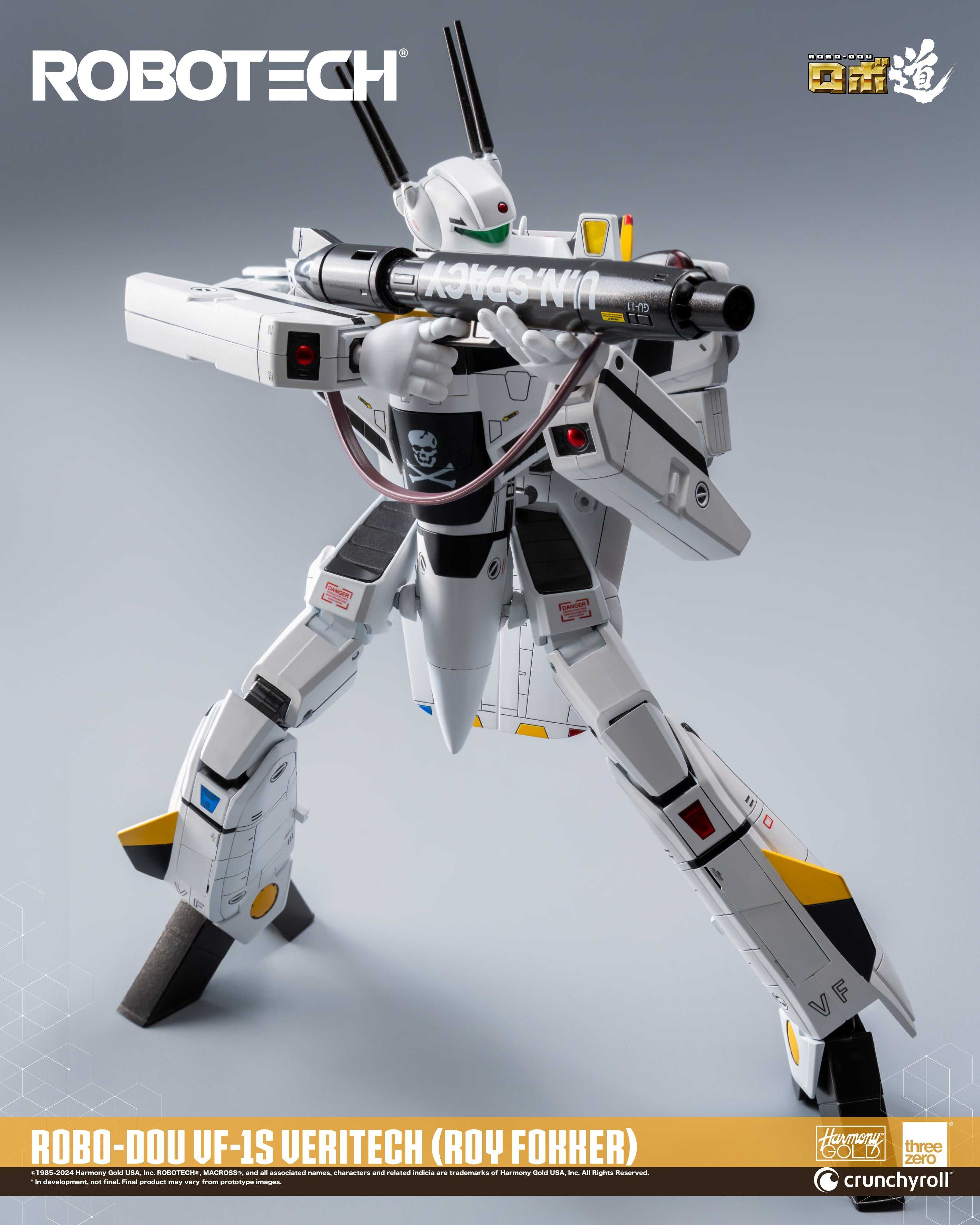 【誥誥玩具箱】Q4預購 Threezero  ROBO-DOU 超時空要塞 VF-1S 洛·福卡 20.3cm 704