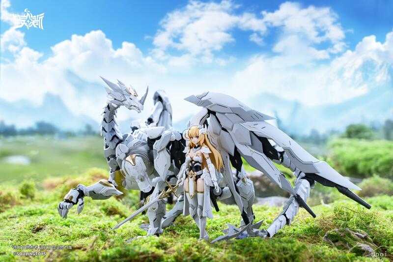 【誥誥玩具箱】9月 塑靈模玩 組裝模型 1/12 白晝朵恩流星 米德爾 機娘 國創機甲 808