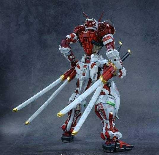 【誥誥玩具箱】現貨 尼爾森 PG 1/60 紅異端鋼彈+紅龍 飛行背包 特典四刀+台座支