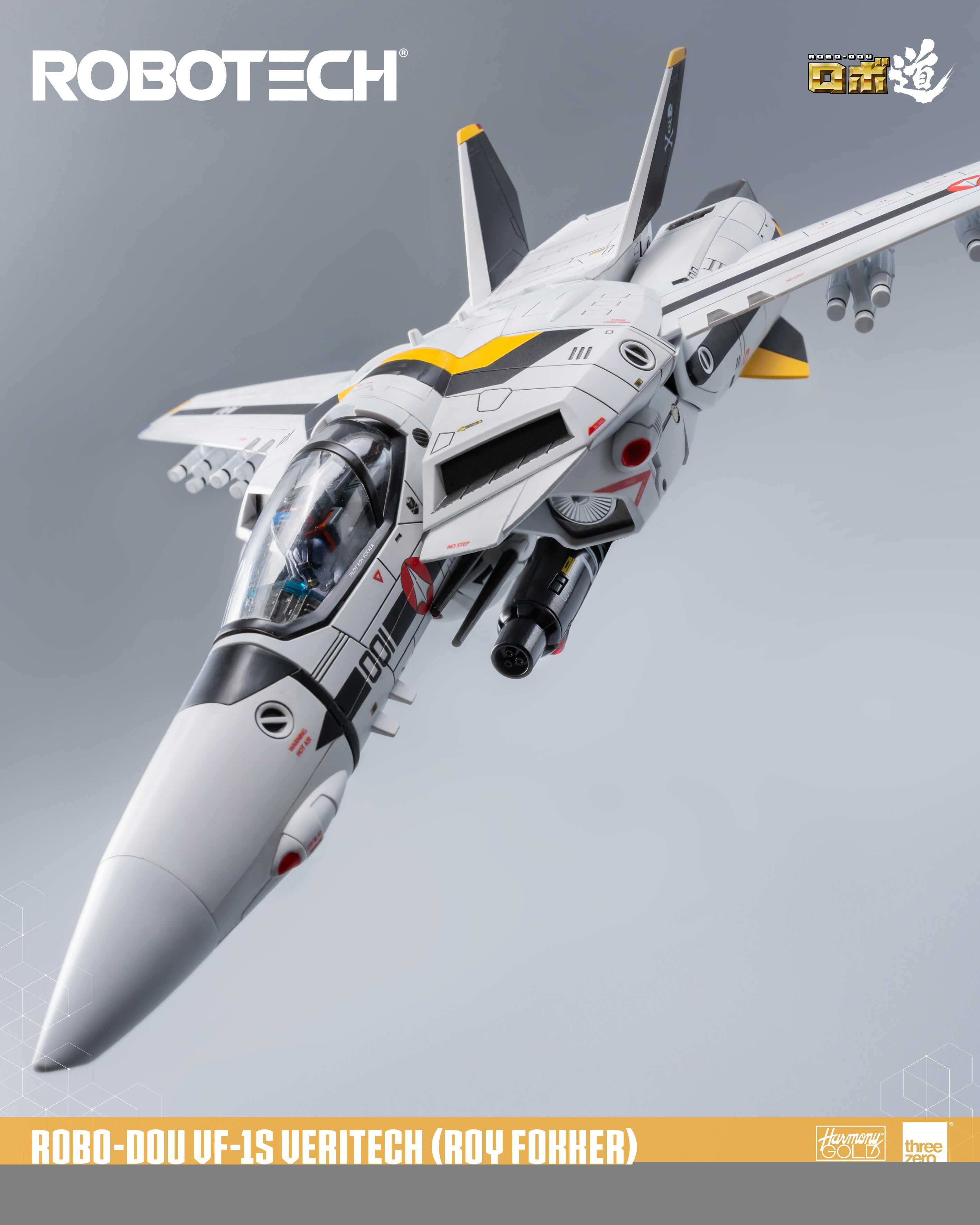 【誥誥玩具箱】Q4預購 Threezero  ROBO-DOU 超時空要塞 VF-1S 洛·福卡 20.3cm 704