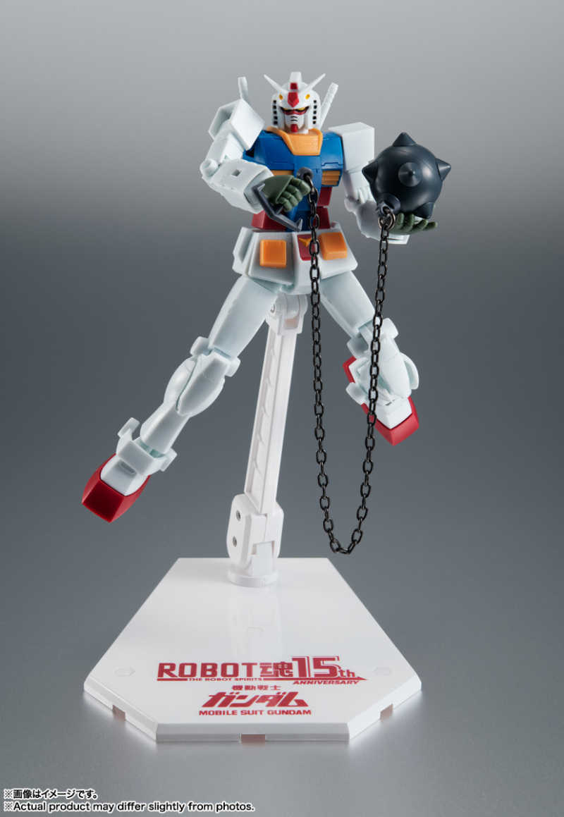 【誥誥玩具箱】現貨 代理版 ROBOT魂 RX-78-2 鋼彈 初鋼 動畫版 15周年記念