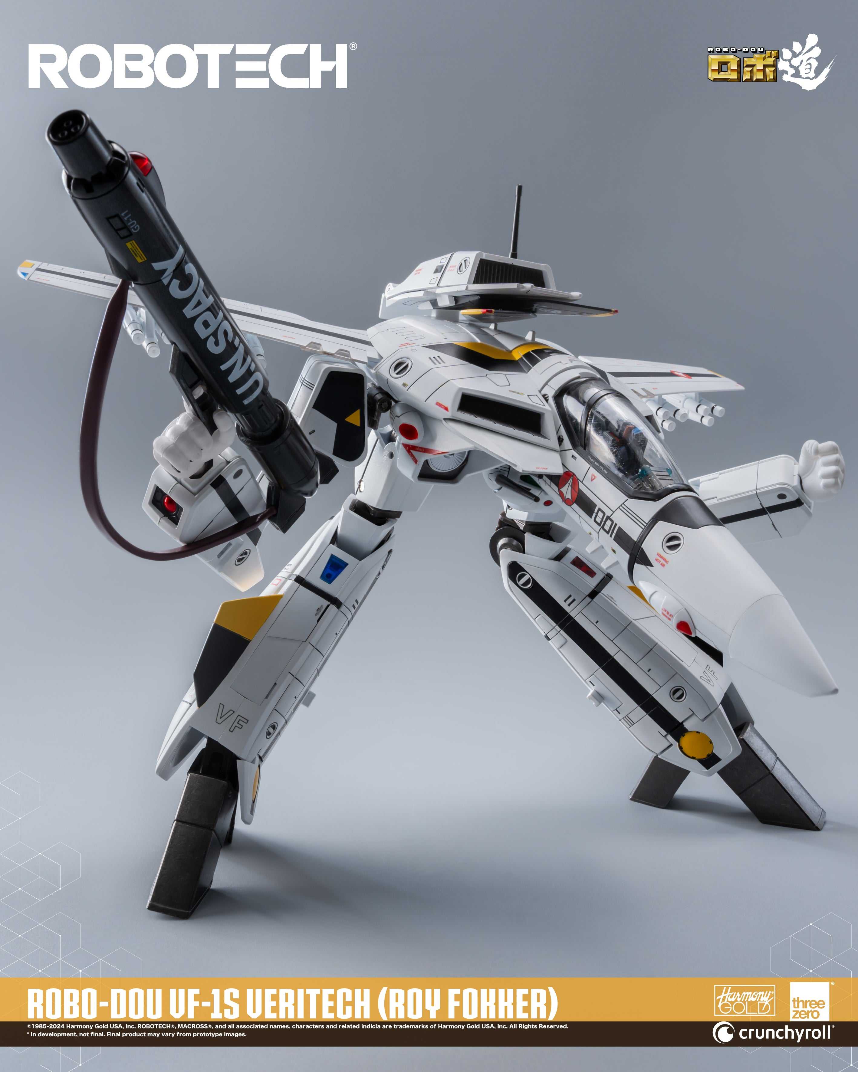 【誥誥玩具箱】Q4預購 Threezero  ROBO-DOU 超時空要塞 VF-1S 洛·福卡 20.3cm 704