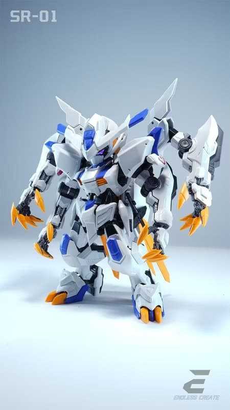 G3月 EC模型 SR-01 修羅道 白鬼 Byaki MGSD 巴耶力 組裝模型 116