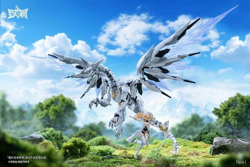 【誥誥玩具箱】9月 塑靈模玩 組裝模型 1/12 白晝朵恩流星 米德爾 機娘 國創機甲 808