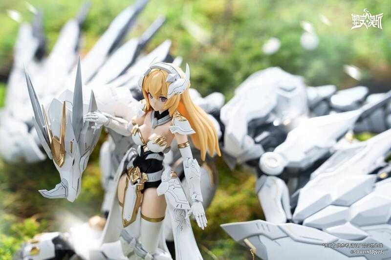 【誥誥玩具箱】9月 塑靈模玩 組裝模型 1/12 白晝朵恩流星 米德爾 機娘 國創機甲 808