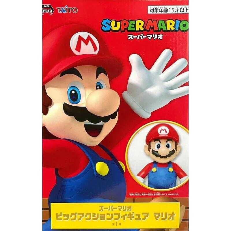 【誥誥玩具箱】3月預購 TAITO 景品 超級瑪利歐 Big可動公仔 瑪利歐 高約30cm 1021
