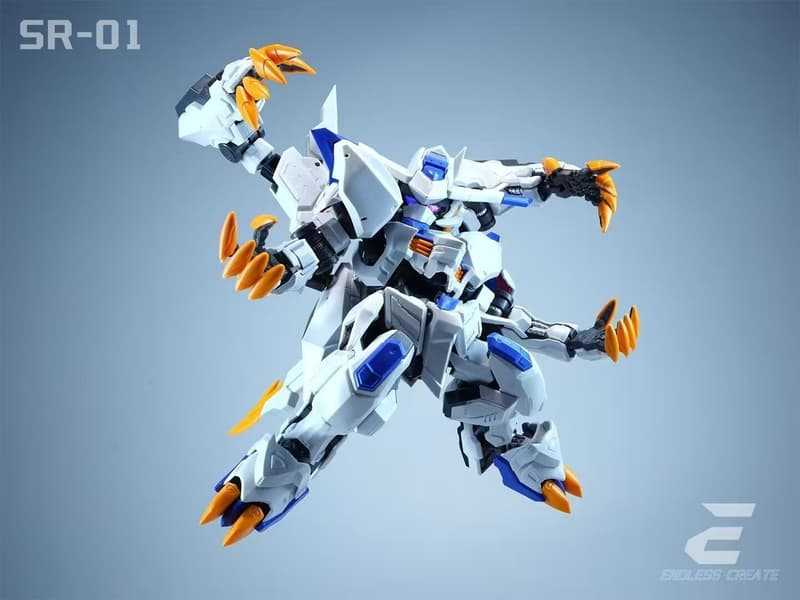 G3月 EC模型 SR-01 修羅道 白鬼 Byaki MGSD 巴耶力 組裝模型 116