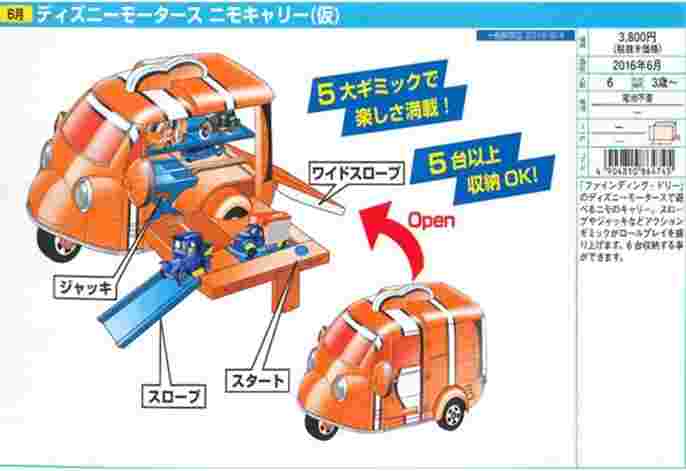 【誥誥玩具箱】特價現貨 TOMICA 多美 小汽車 迪士尼 海底總動員2 多莉去哪兒 尼莫 收納 展示 貨櫃 廂型車