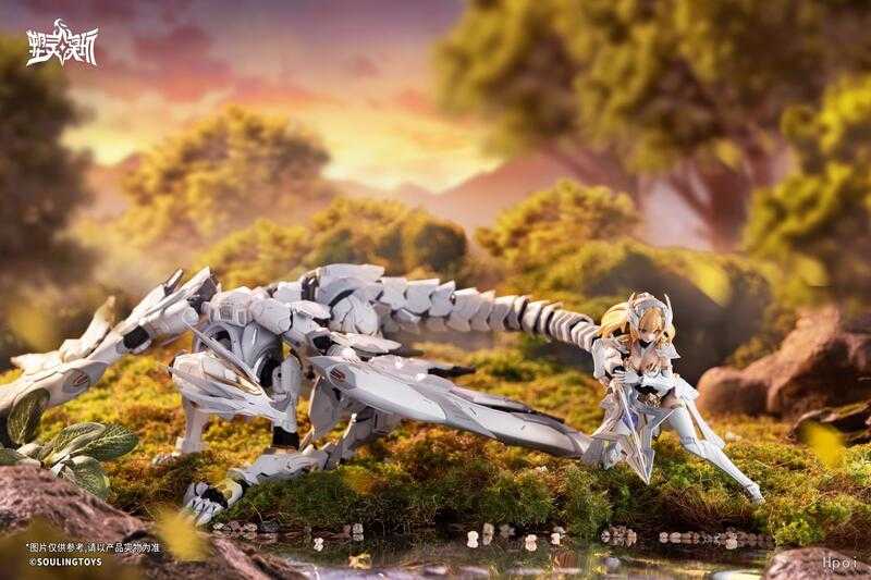 【誥誥玩具箱】9月 塑靈模玩 組裝模型 1/12 白晝朵恩流星 米德爾 機娘 國創機甲 808