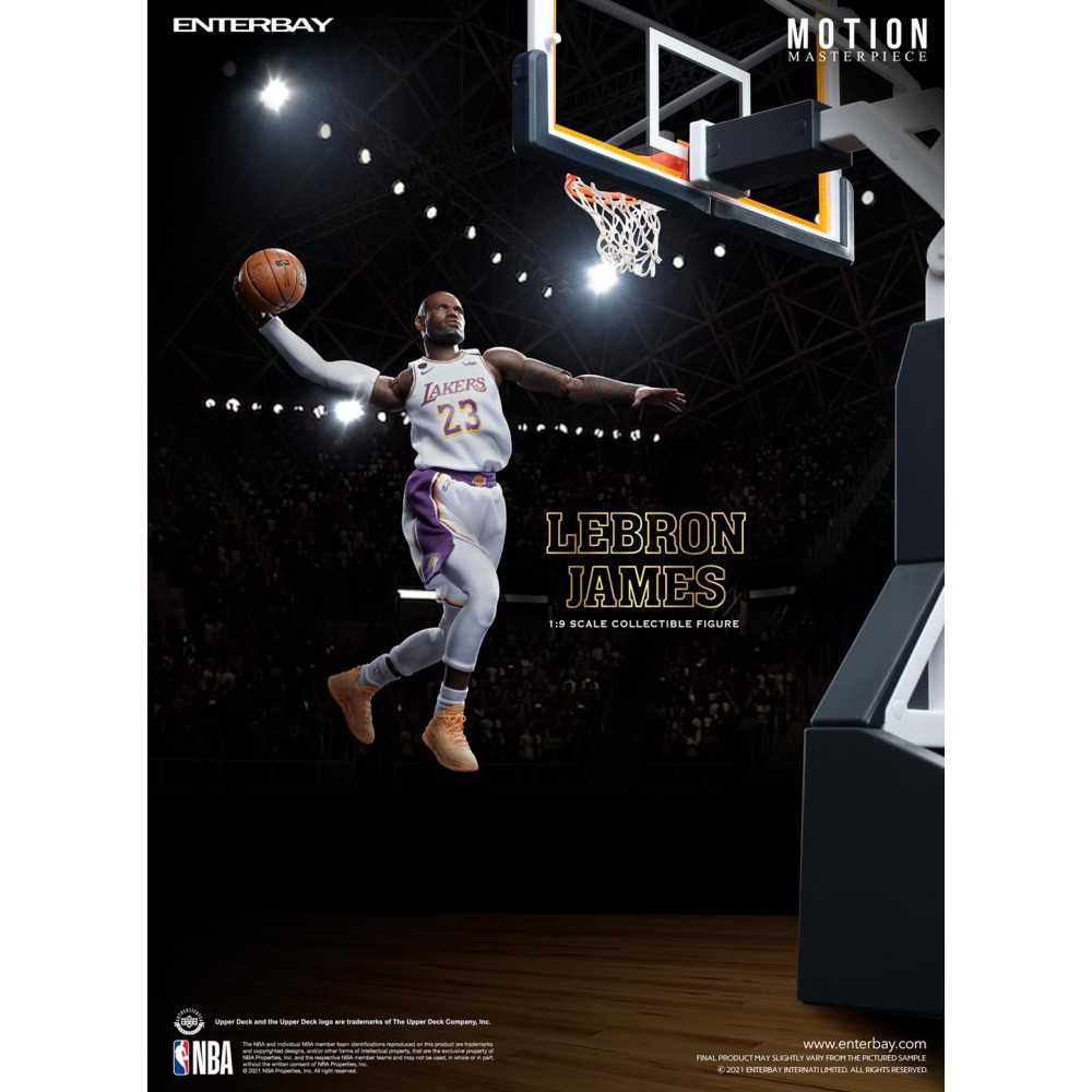 (現貨) ENTERBAY: 1/9 NBA系列 湖人隊 LEBRON JAMES勒布朗•詹姆斯