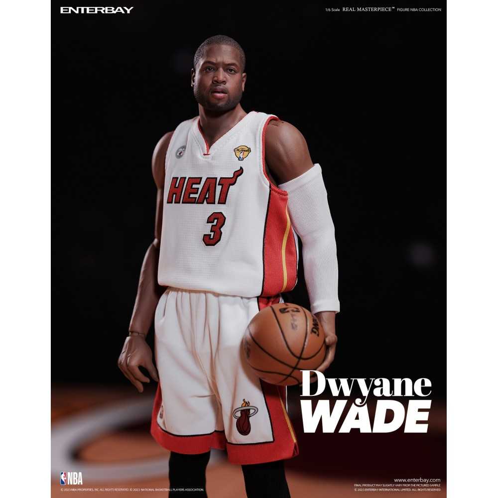 (預購訂金) ENTERBAY: 1/6 NBA熱火隊 德韋恩•韋德 DWYANE WADE
