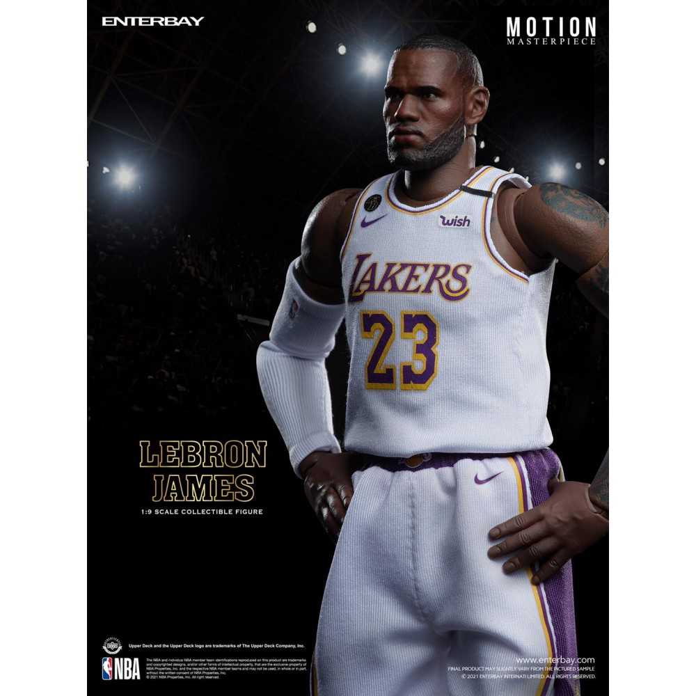 (現貨) ENTERBAY: 1/9 NBA系列 湖人隊 LEBRON JAMES勒布朗•詹姆斯