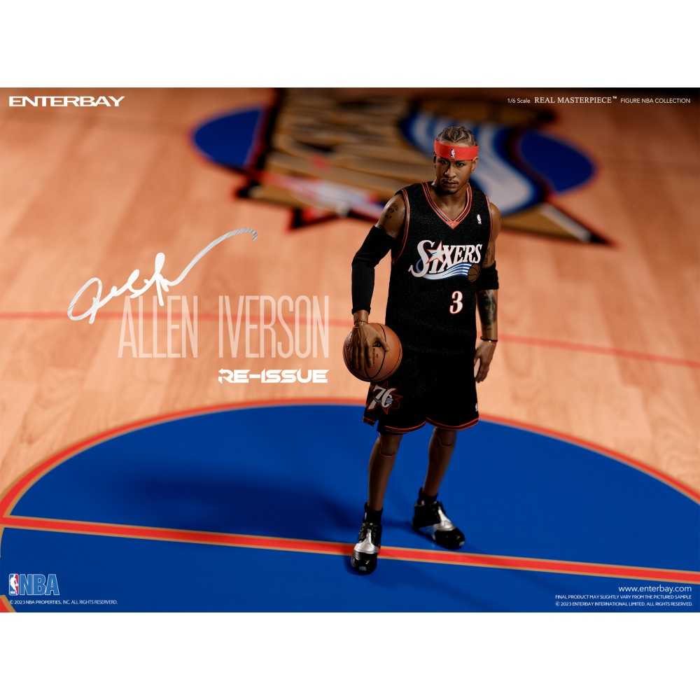 (預購訂金) ENTERBAY : 1/6 NBA系列 七六人隊 ALLEN IVERSON 艾倫·艾佛森