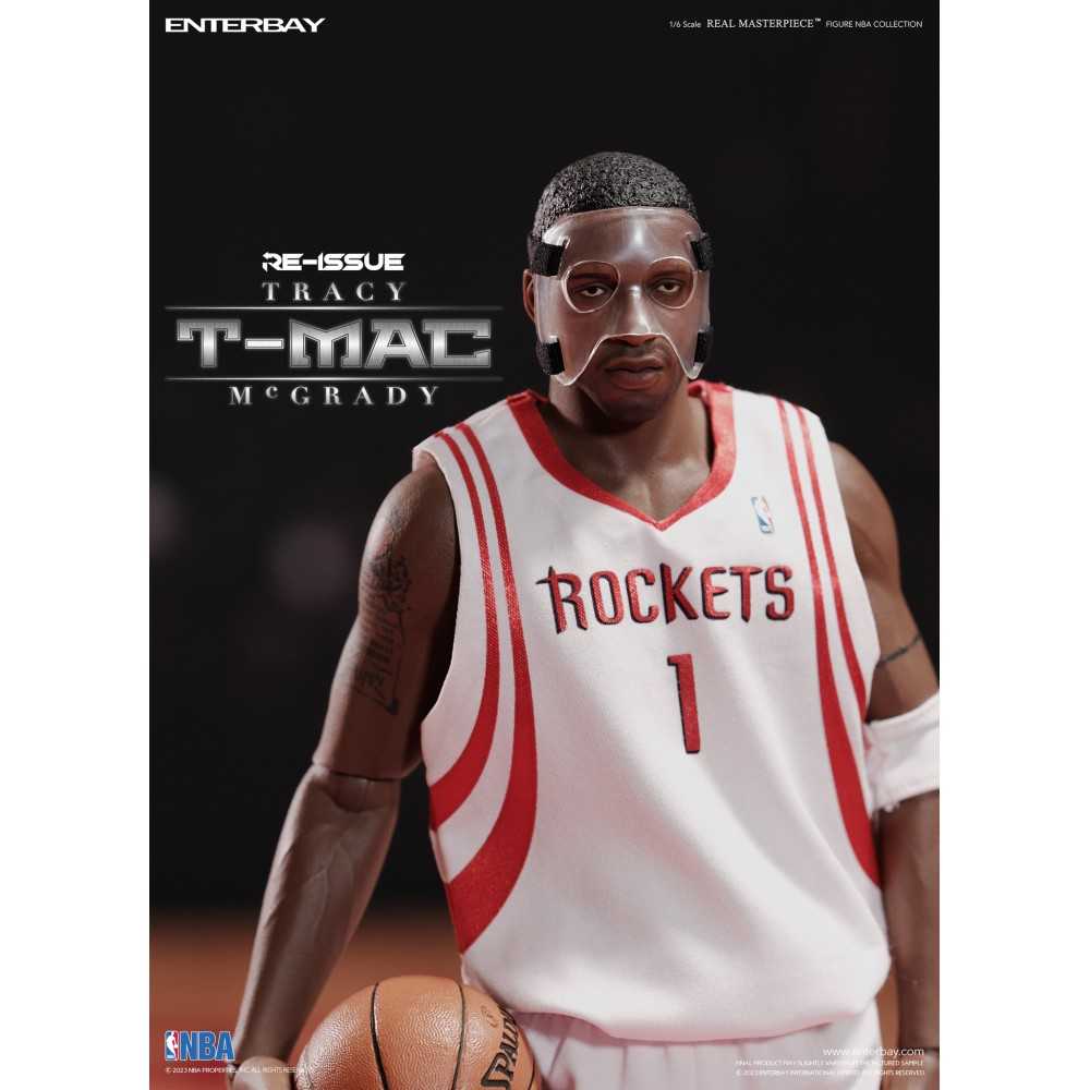 (預購訂金) ENTERBAY: 1/6 NBA火箭隊 崔西•麥葛瑞迪TRACY MCGRADY T-MAC