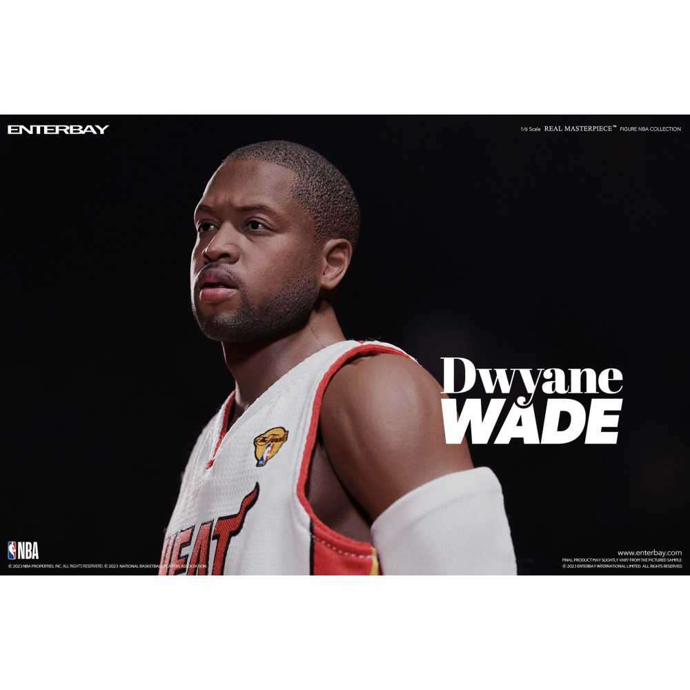(預購訂金) ENTERBAY: 1/6 NBA熱火隊 德韋恩•韋德 DWYANE WADE