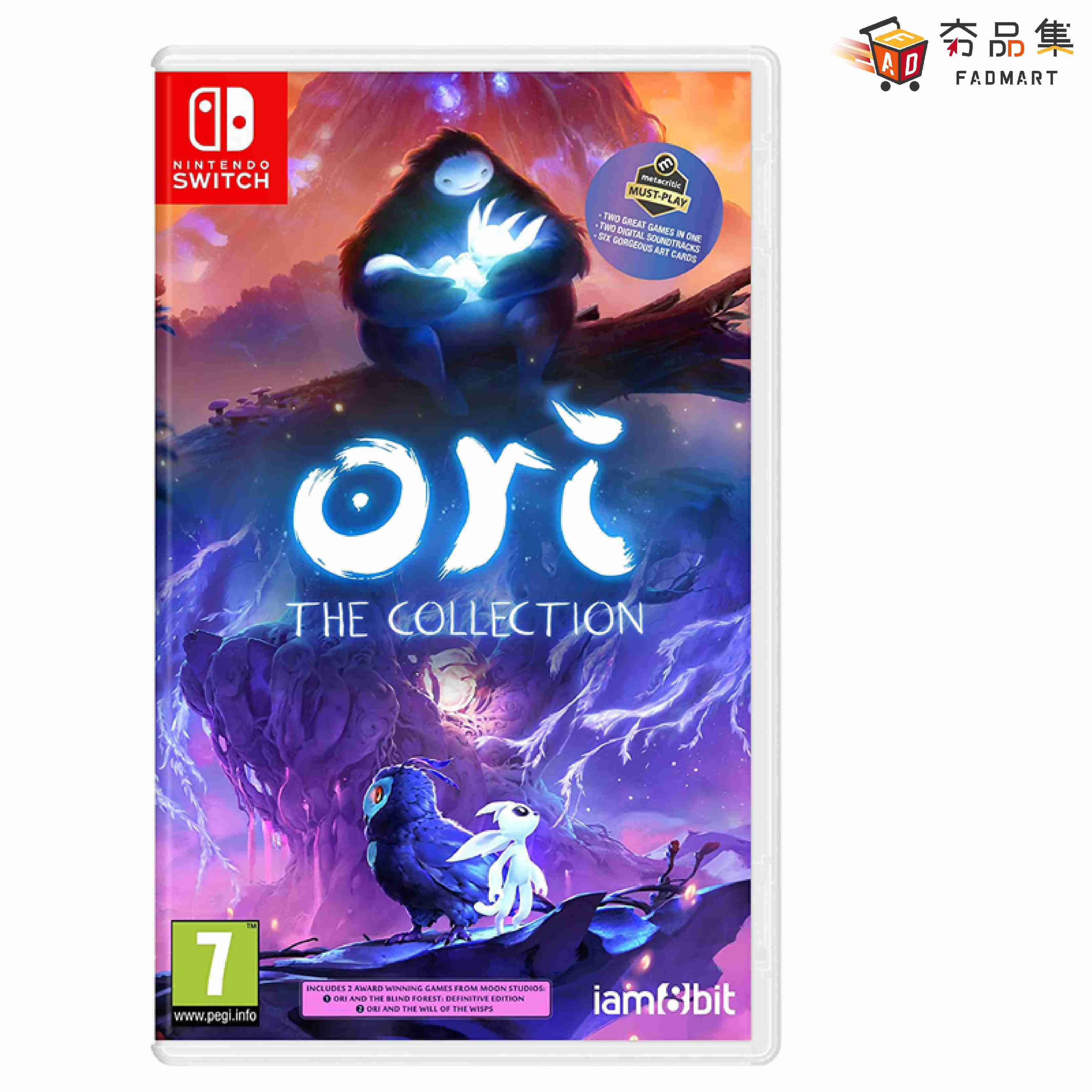 【夯品集】任天堂 Switch  聖靈之光 1+2 合輯 Ori: The Collection 中英文版 [全新現貨]