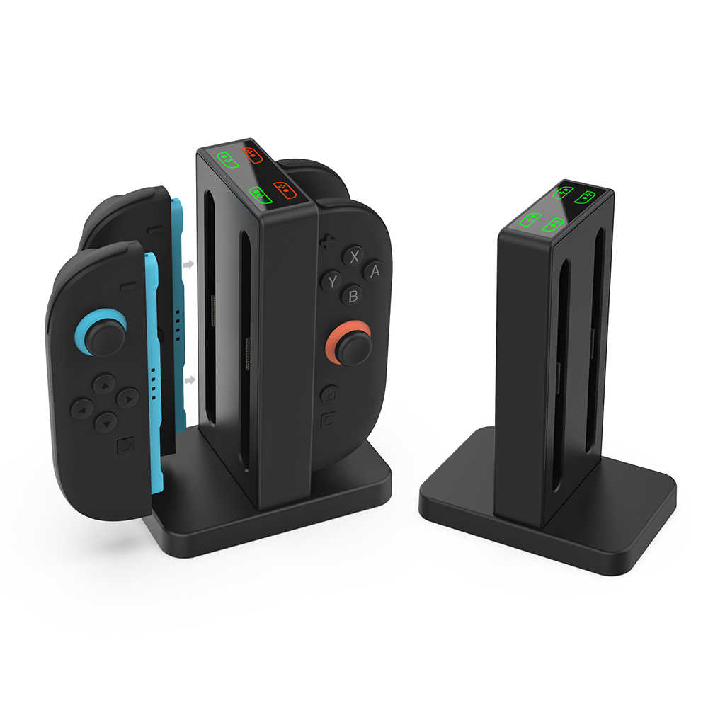 預購】【夯品集】DOBE Switch2 Joy-Con 方形四充TNS-3192B 預計