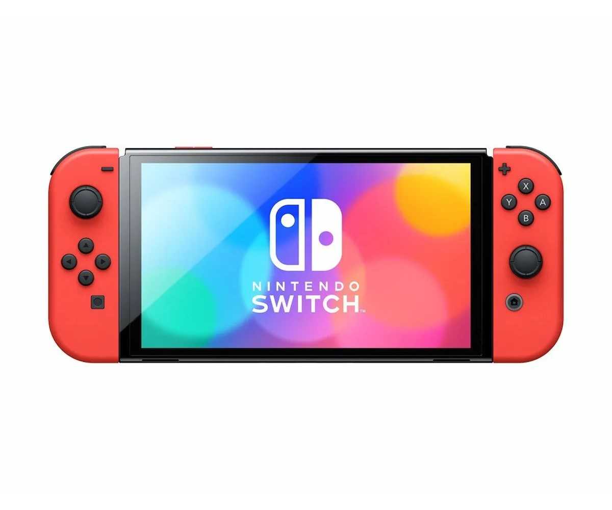 預購】【夯品集】任天堂Switch OLED主機瑪利歐紅亮麗紅特仕主機