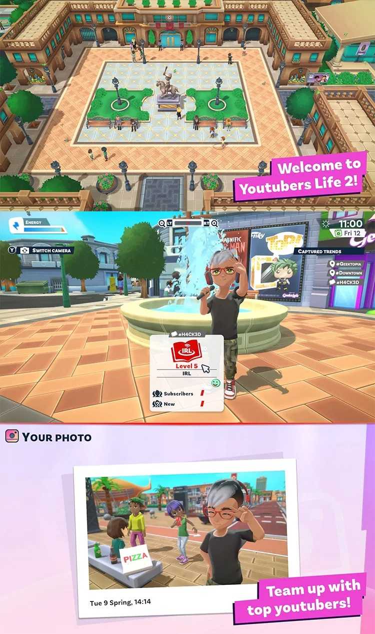 任天堂 Switch 模擬主播２ Youtubers Life 2 國際版