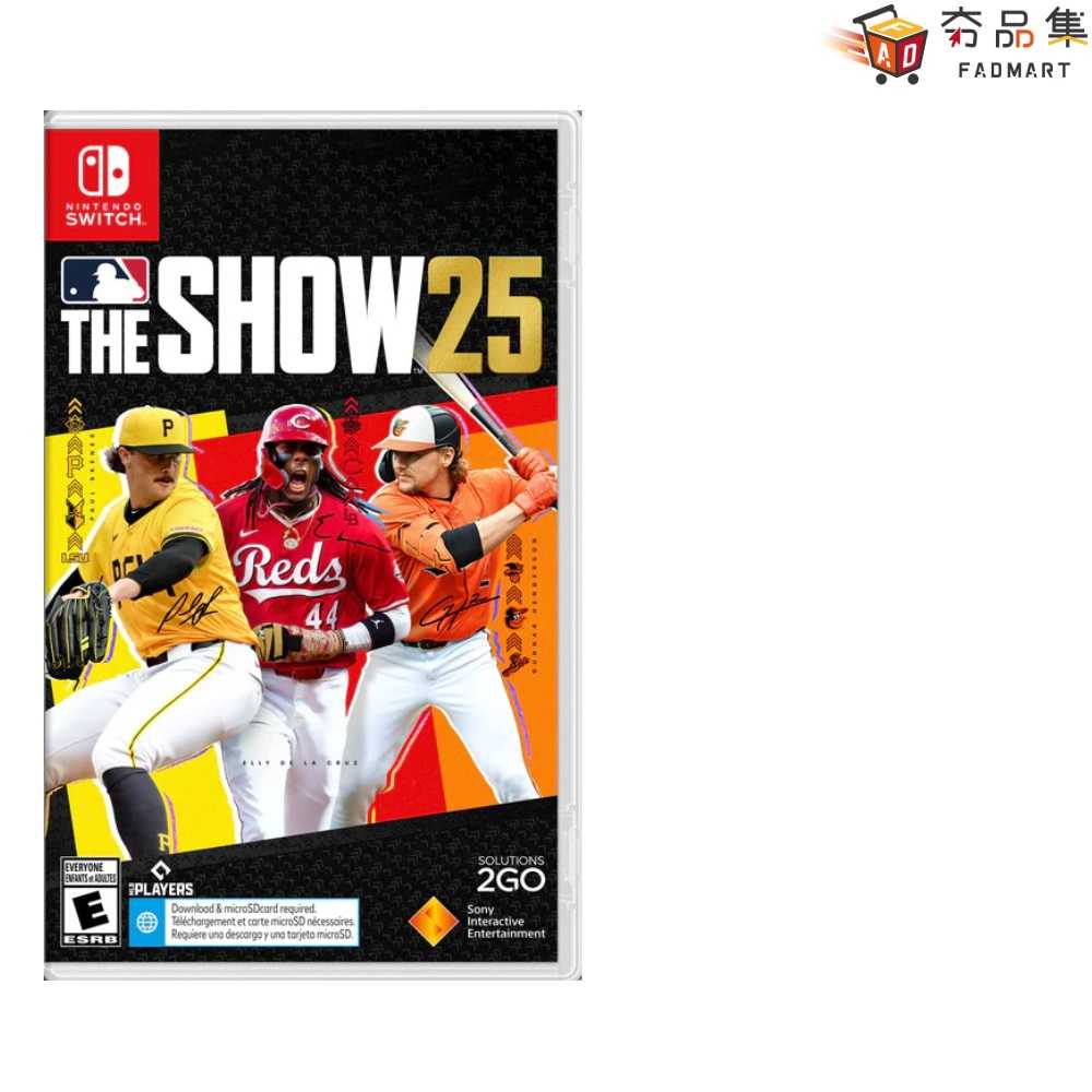 【夯品集】任天堂 Switch 美國職棒大聯盟 MLB The Show 25 英文版