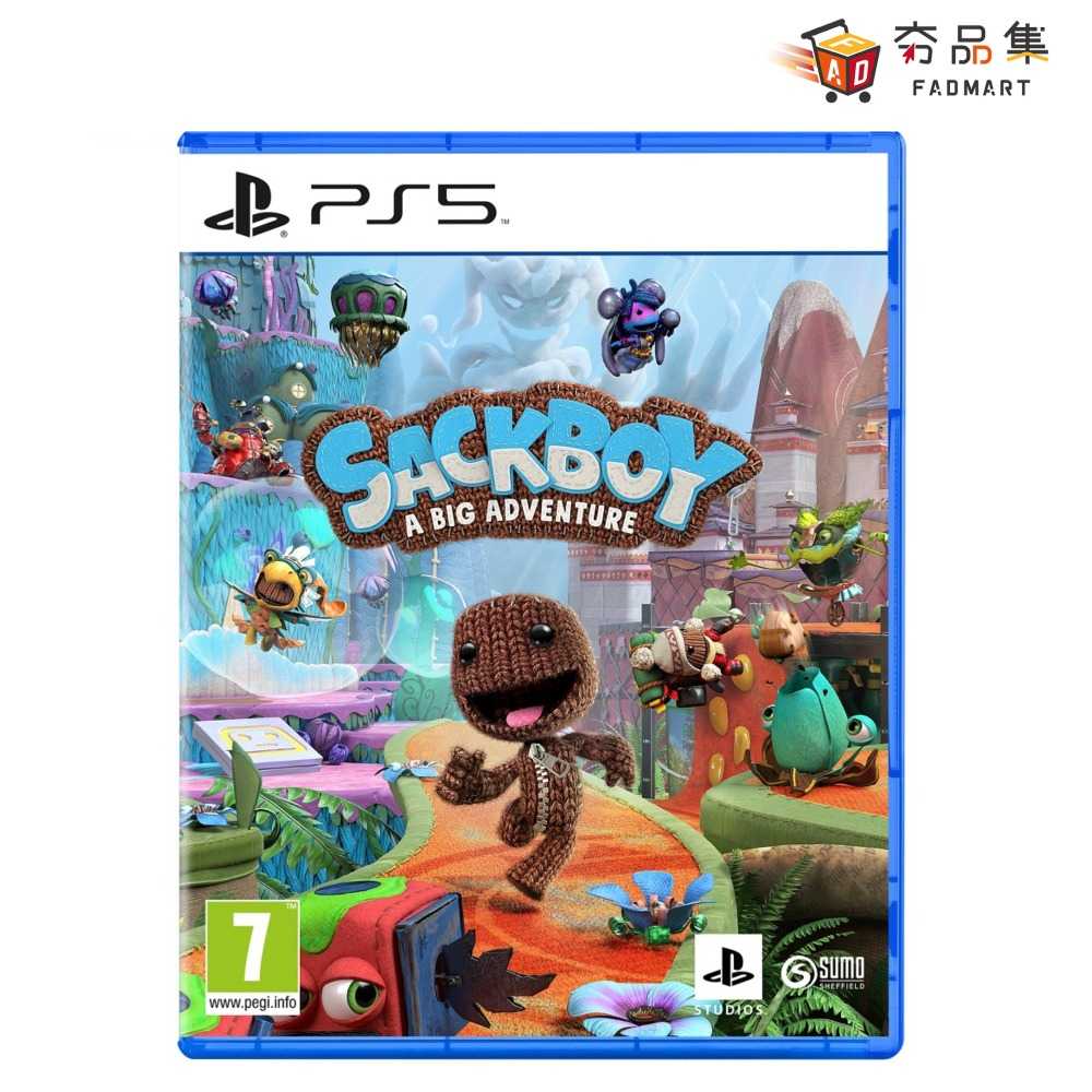 【夯品集】PS5 小小大冒險 Sackboy A Big Adventure 中英文合版