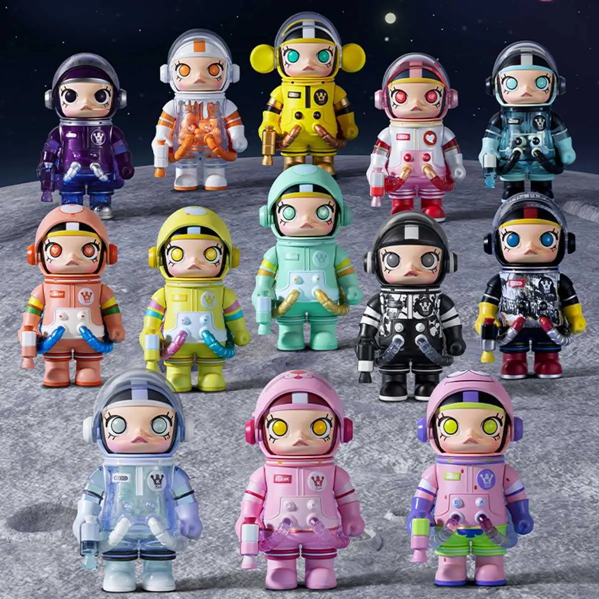 【線上抽】泡泡瑪特 MEGA SPACE MOLLY 100% 周年系列2-B 海外版 預購