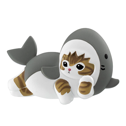 【扭蛋線上抽】日版 BANDAI 貓福珊迪 鯊魚貓 桌上便條夾