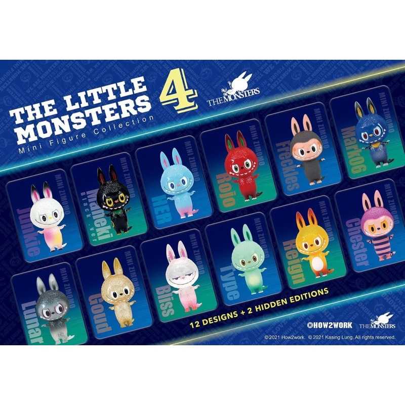 現貨] 泡泡瑪特POPMART HOW2WORK The Little Monsters Zimomo 4