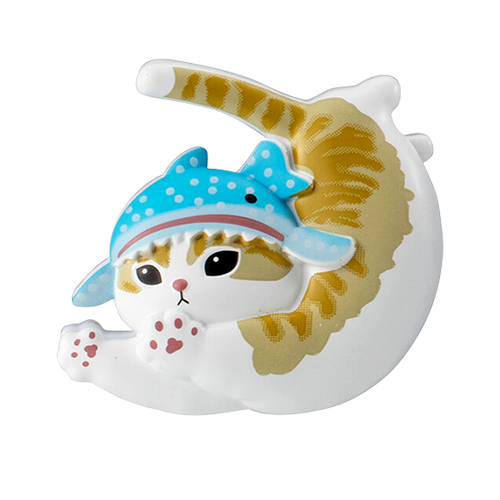 【扭蛋線上抽】日版 BANDAI 貓福珊迪 鯊魚貓 桌上便條夾