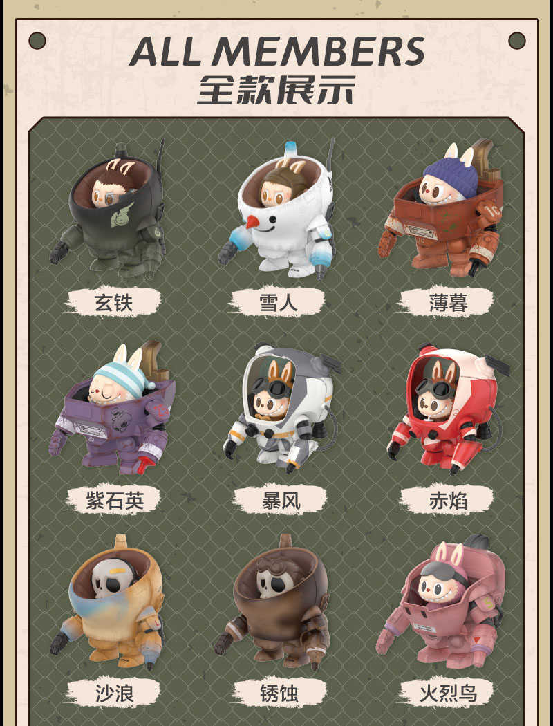 【線上抽】泡泡瑪特 THE MONSTERS × 横山宏 Ma.k. 系列 現貨