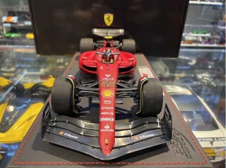 吉華@ 1/18 BBR BBR221865DIE Ferrari F1- 75 GP Australian 2022