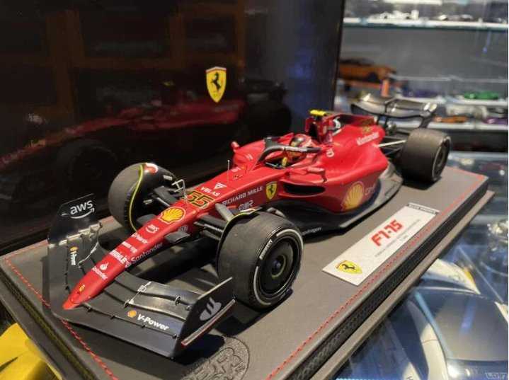 吉華@ 1/18 BBR BBR221865DIE Ferrari F1- 75 GP Australian 2022