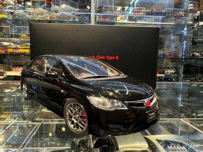 吉華@ 1/18 WELL Honda Civic Type R FD2 Black