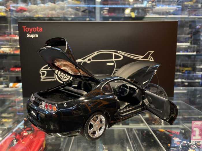 吉華@ 1/18 LCD Model Toyota Supra A80 黑色
