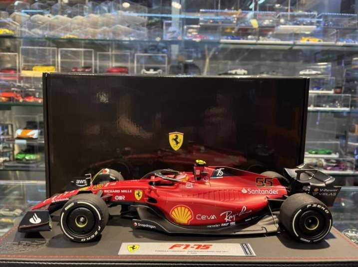 吉華@ 1/18 BBR BBR221865DIE Ferrari F1- 75 GP Australian 2022