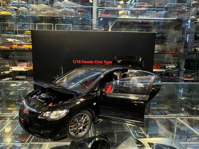 吉華@ 1/18 WELL Honda Civic Type R FD2 Black