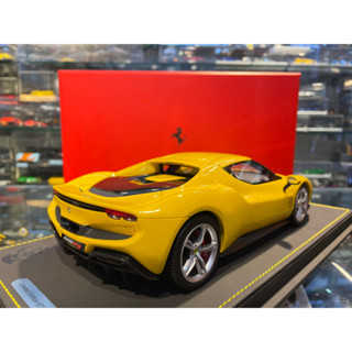 吉華@ 1/18 BBR P18210C Ferrari 296 GTB Giallo Modena