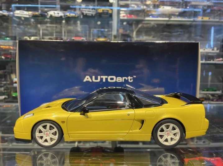 吉華科技@ 1/18 AutoArt 73214 HONDA NSX-R (NA2) INDY YELLOW PEARL