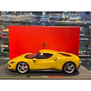 吉華@ 1/18 BBR P18210C Ferrari 296 GTB Giallo Modena