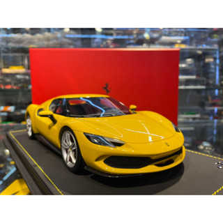 吉華@ 1/18 BBR P18210C Ferrari 296 GTB Giallo Modena