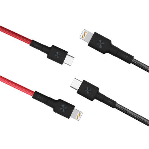 【四入組】ZMI紫米 USB-C to Lightning/1M/編織數據線 (AL873K)